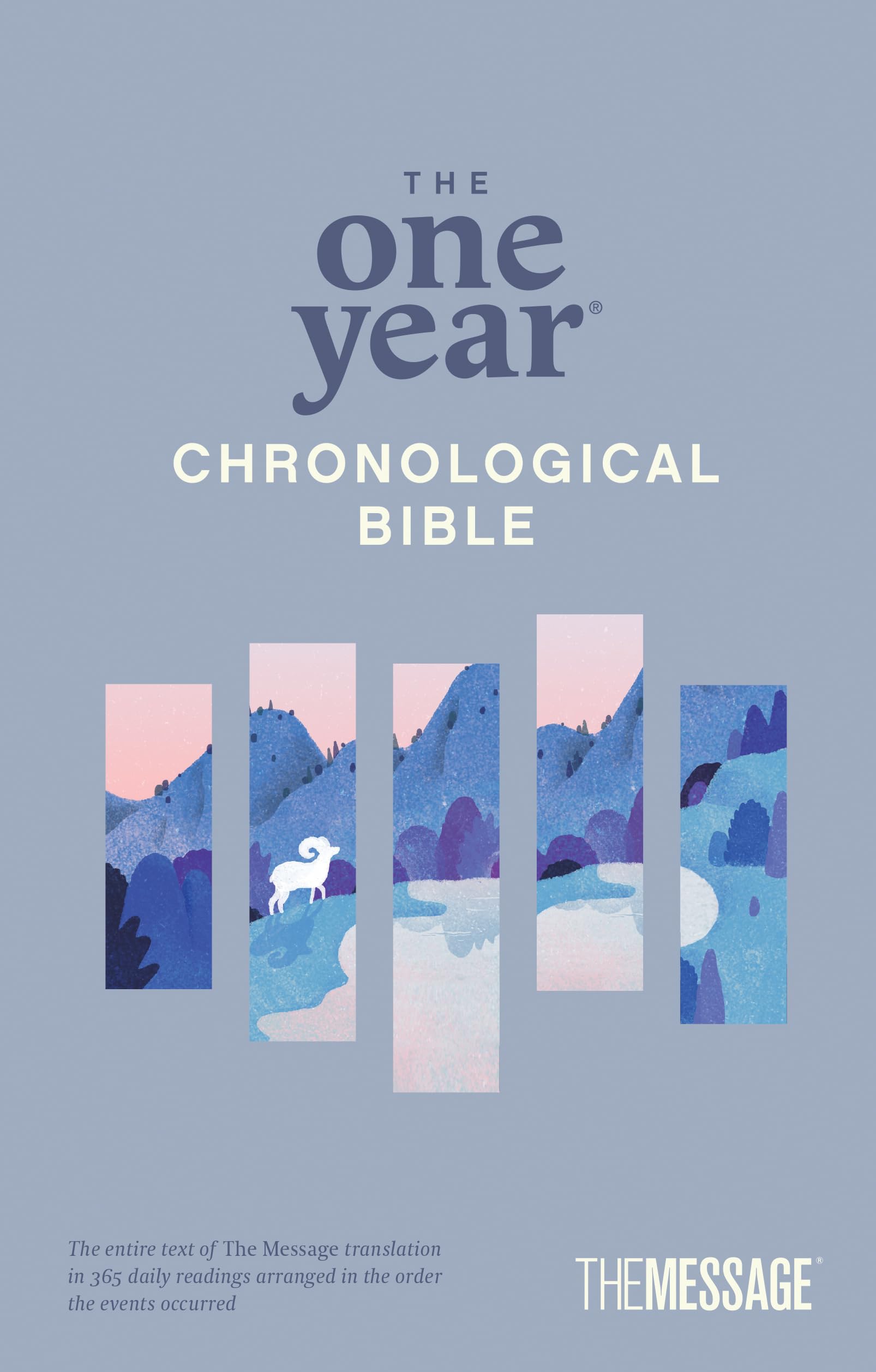 One Year Chronological Bible The Message, The by Eugene H. Pe... - 9781641588294