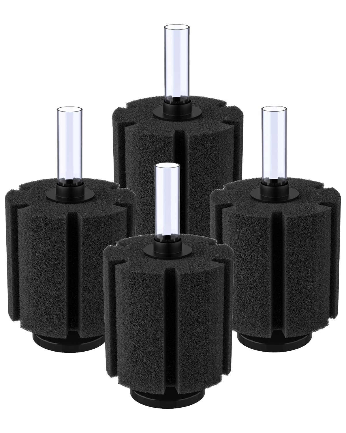 Pawfly Large Bio Sponge Filter 4-Pack