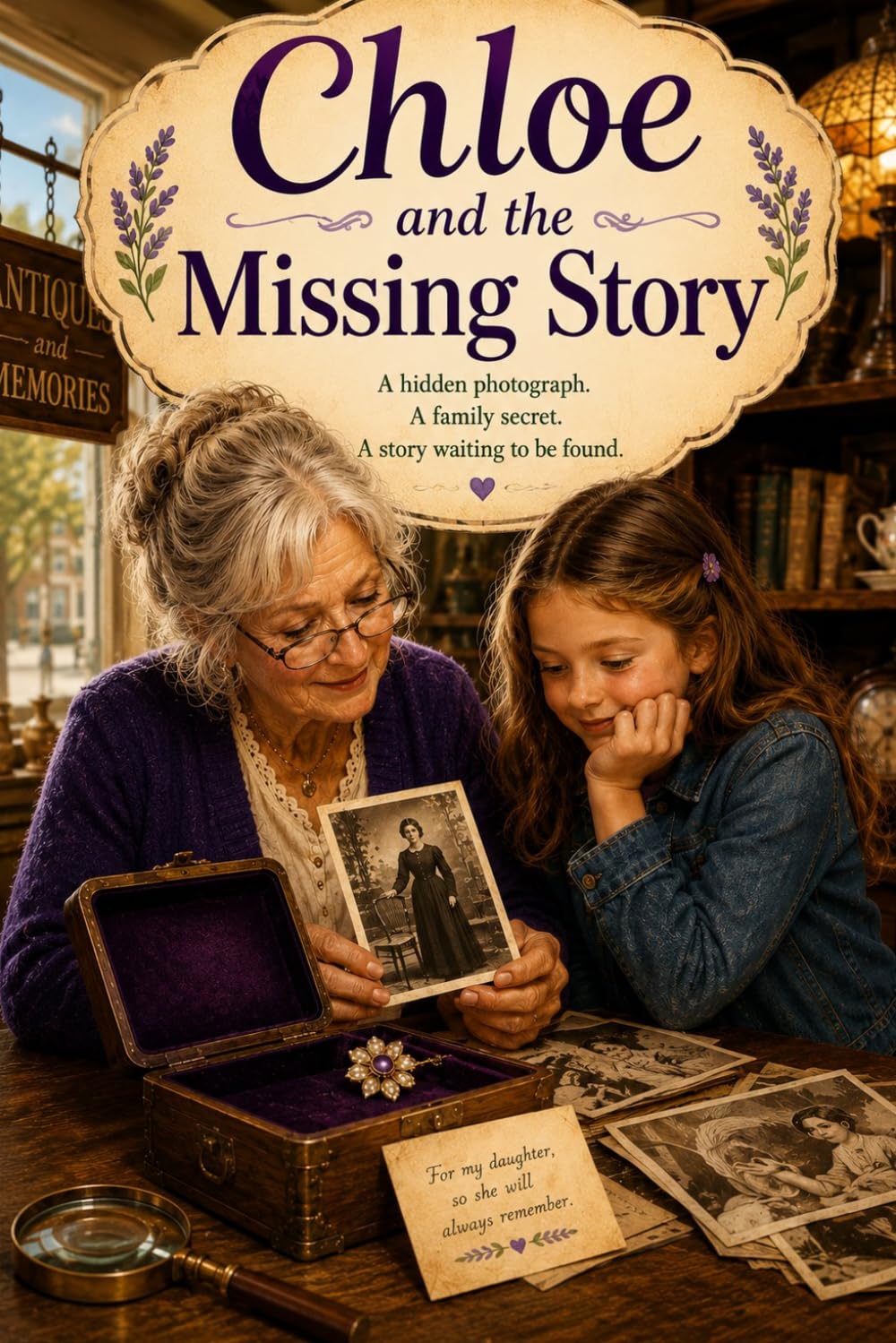 Chloe and the Missing Story: A hidden photograh. A family secret. A story waiting to be found.