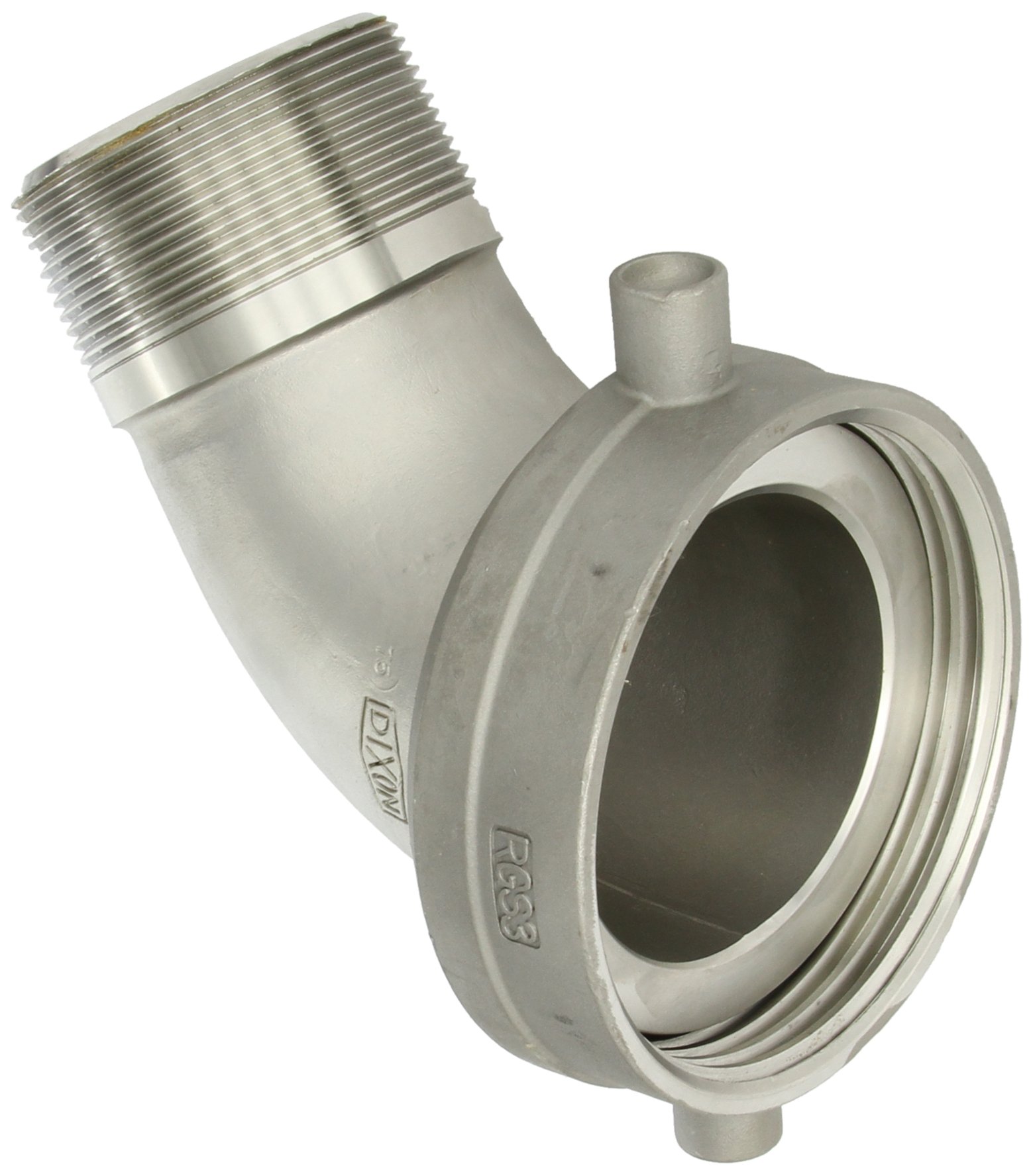 Dixon RTCT30 Stainless Steel 316 Style T Cam and Groove Hose Fitting, Tank Car Connection, 5