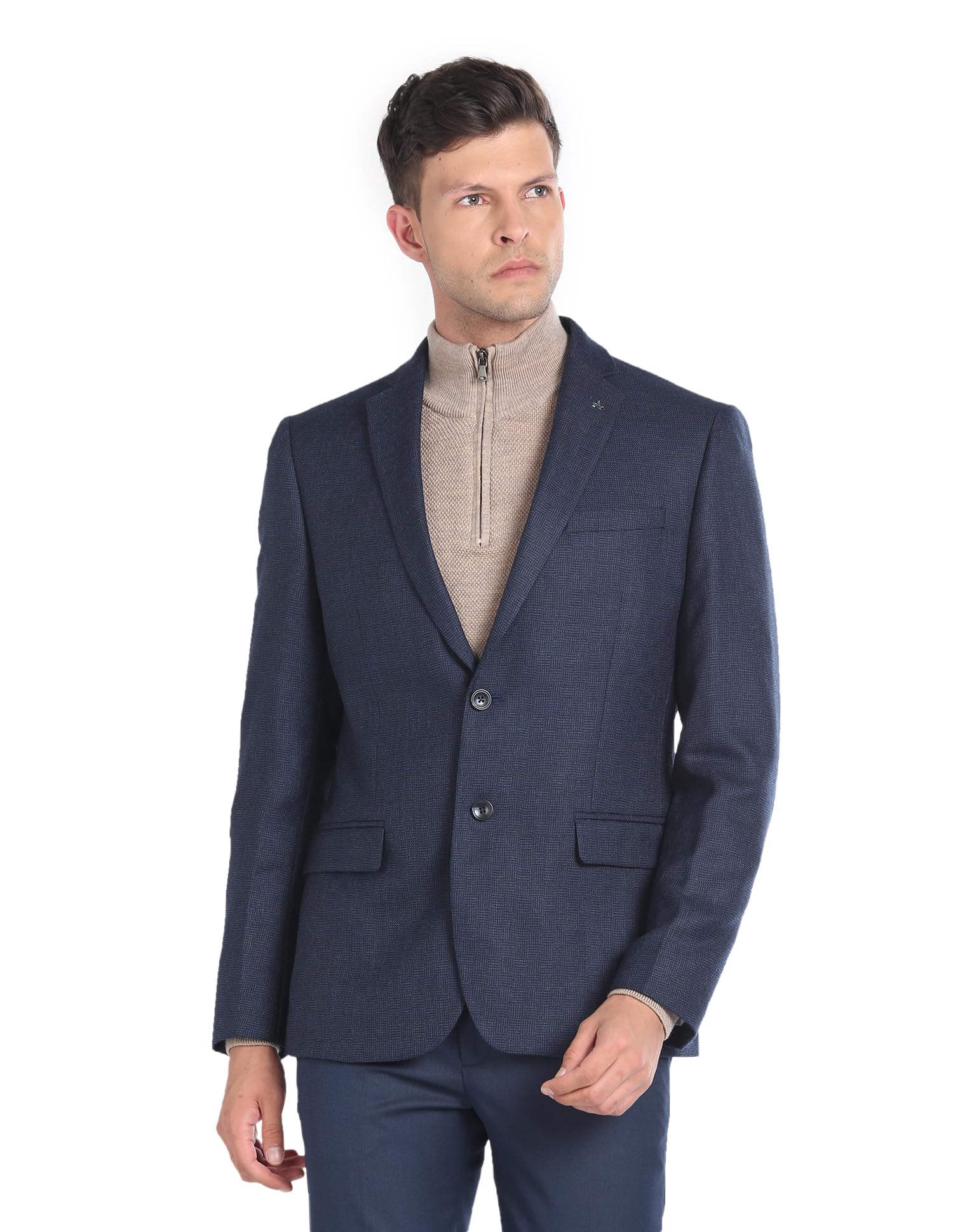 arrow Men's Single Breasted Regular Blazer-picture-17