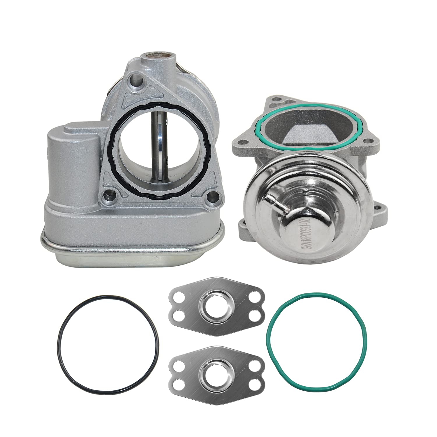 Corpo farfallato + valvola EGR Compatibile con 1.9 2.0 TDI BKD BKC 038128063G 038129637D 038128063M 038131501AN