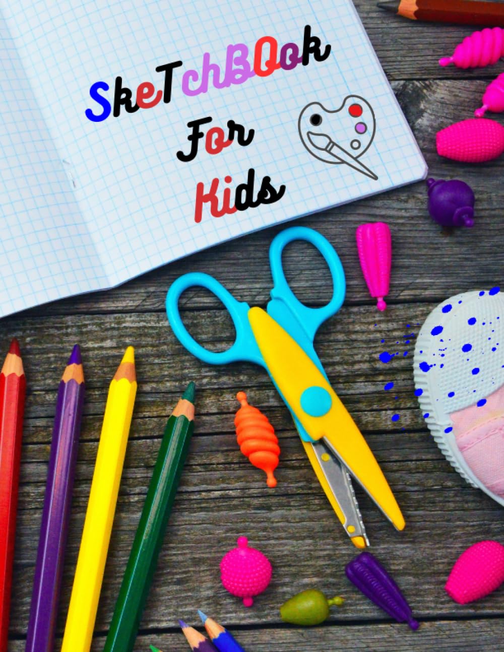 Sketshbook for kids: 8.5" x 11" 8.5 * 11 book for drawing doodling 160 pages