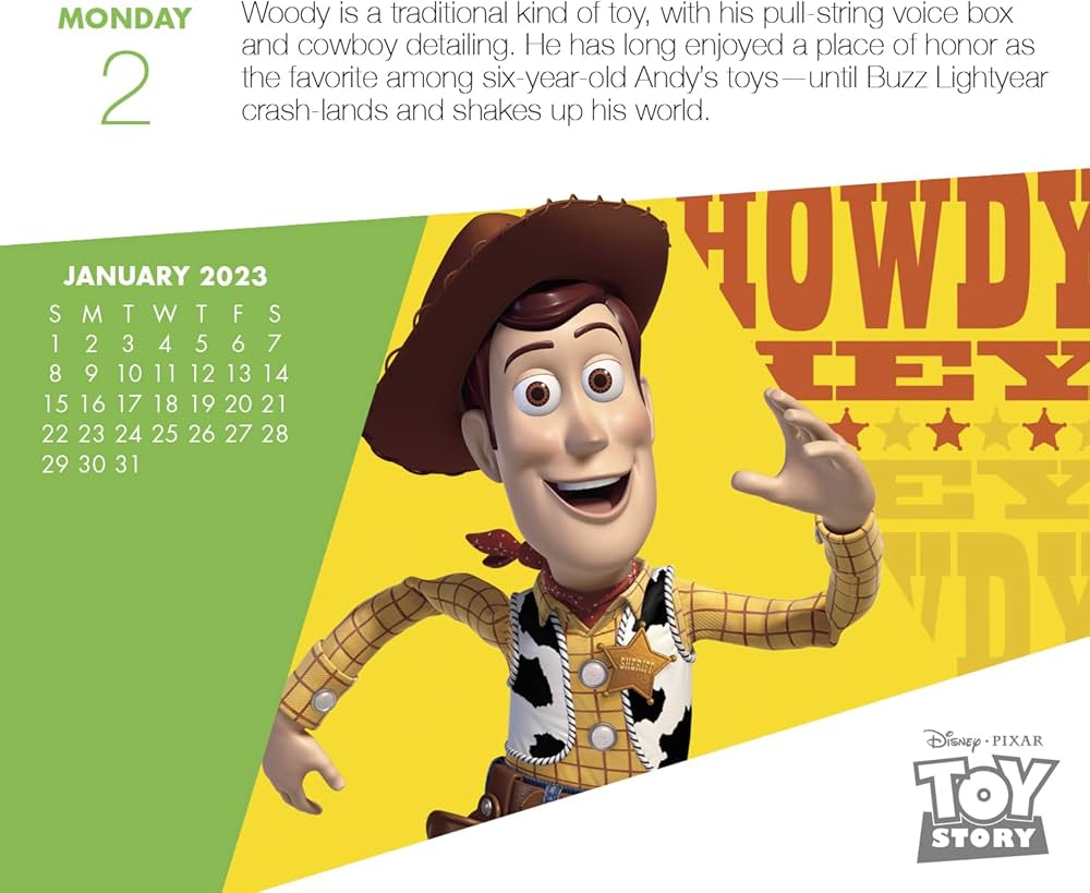 2023 Disney Pixar Day-at-a-Time Box Calendar: Trends International:  9781438888361: Amazon.com: Books