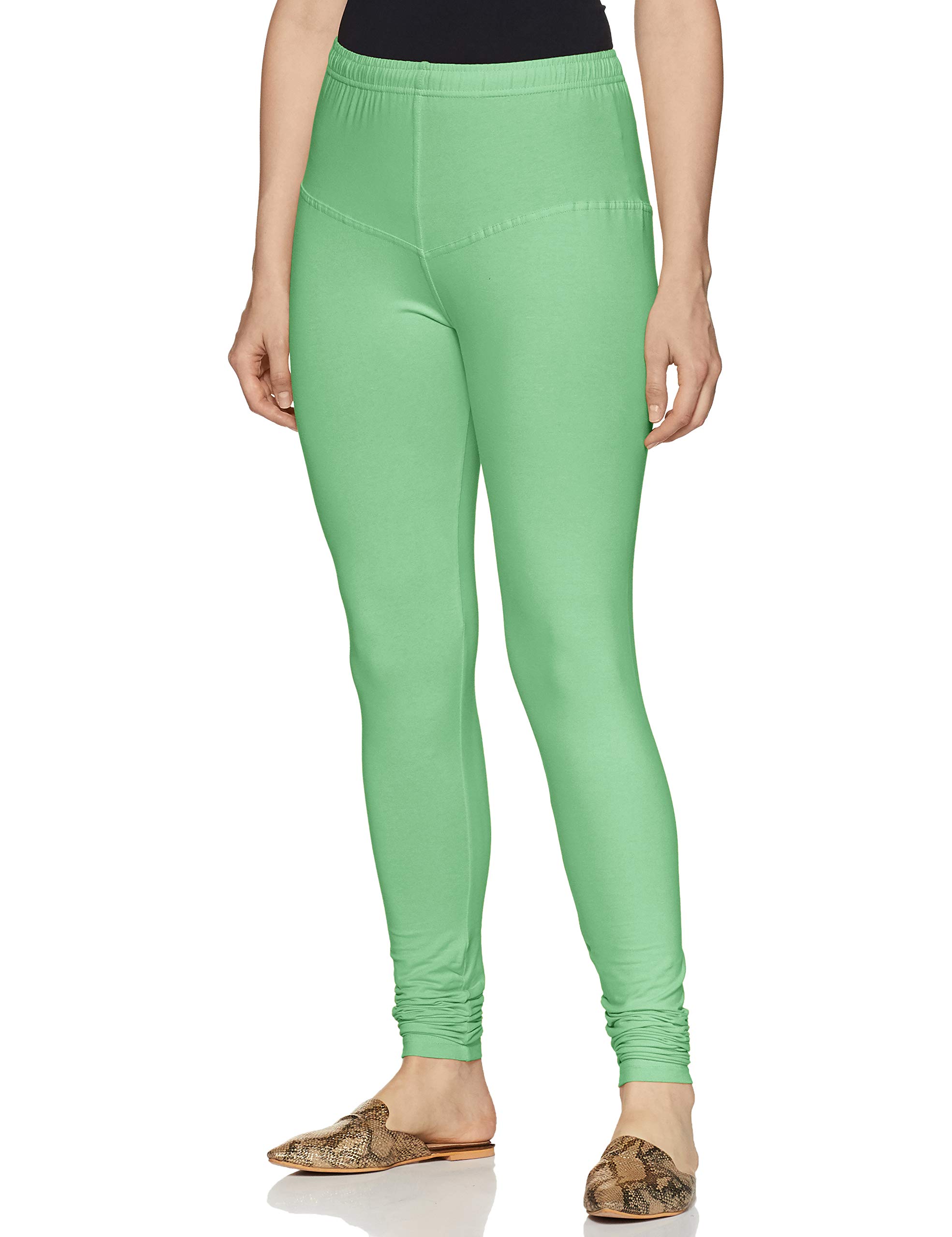 Women's Regular Fit Leggings Multicoloured Free Size-image-48