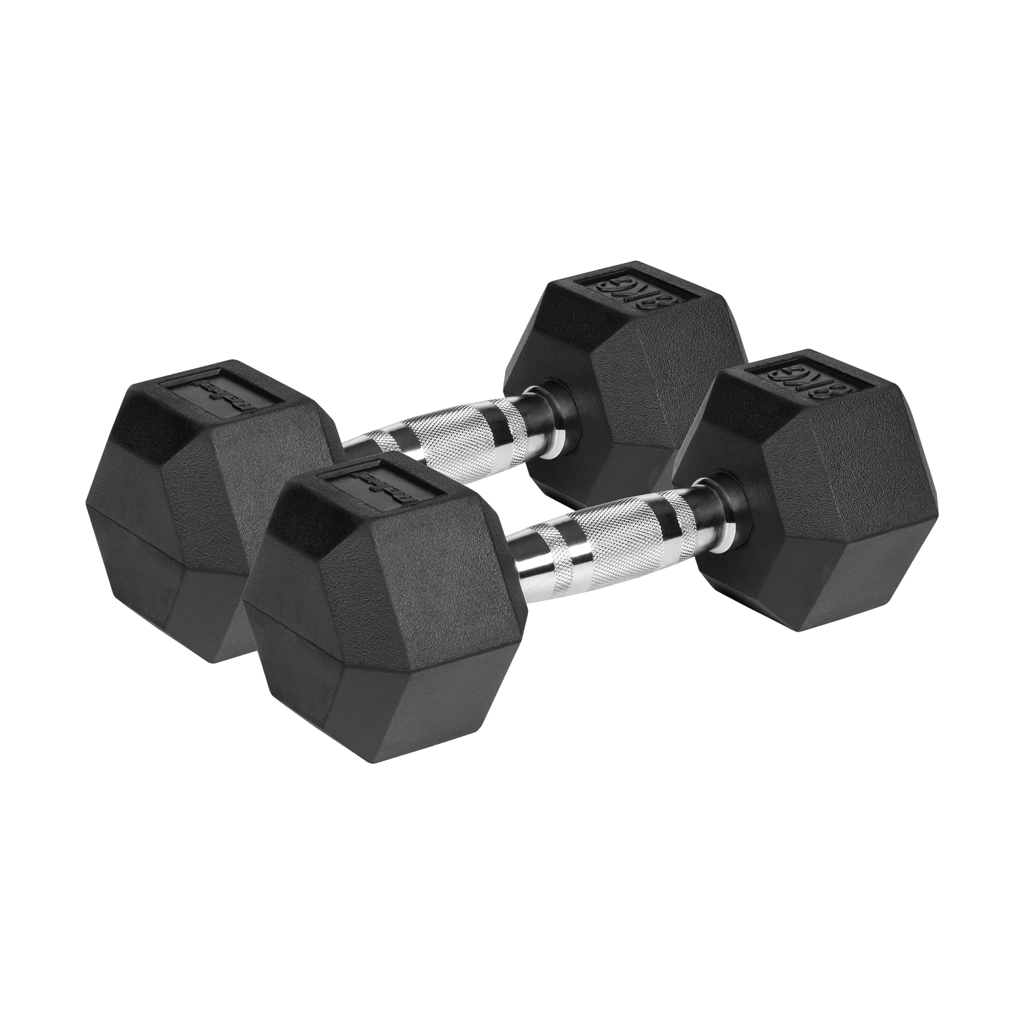 Rebel Hantle Żeliwne Gumowane HEX 2x8 kg RBA-2325-08