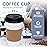 Ginkgo [100 Pack 16 oz Disposable Coffee Cups with Lids and Sleeves - To Go Coffee Cups for Hot Drinks, Chocolate, Cocoa and Coffee Bar