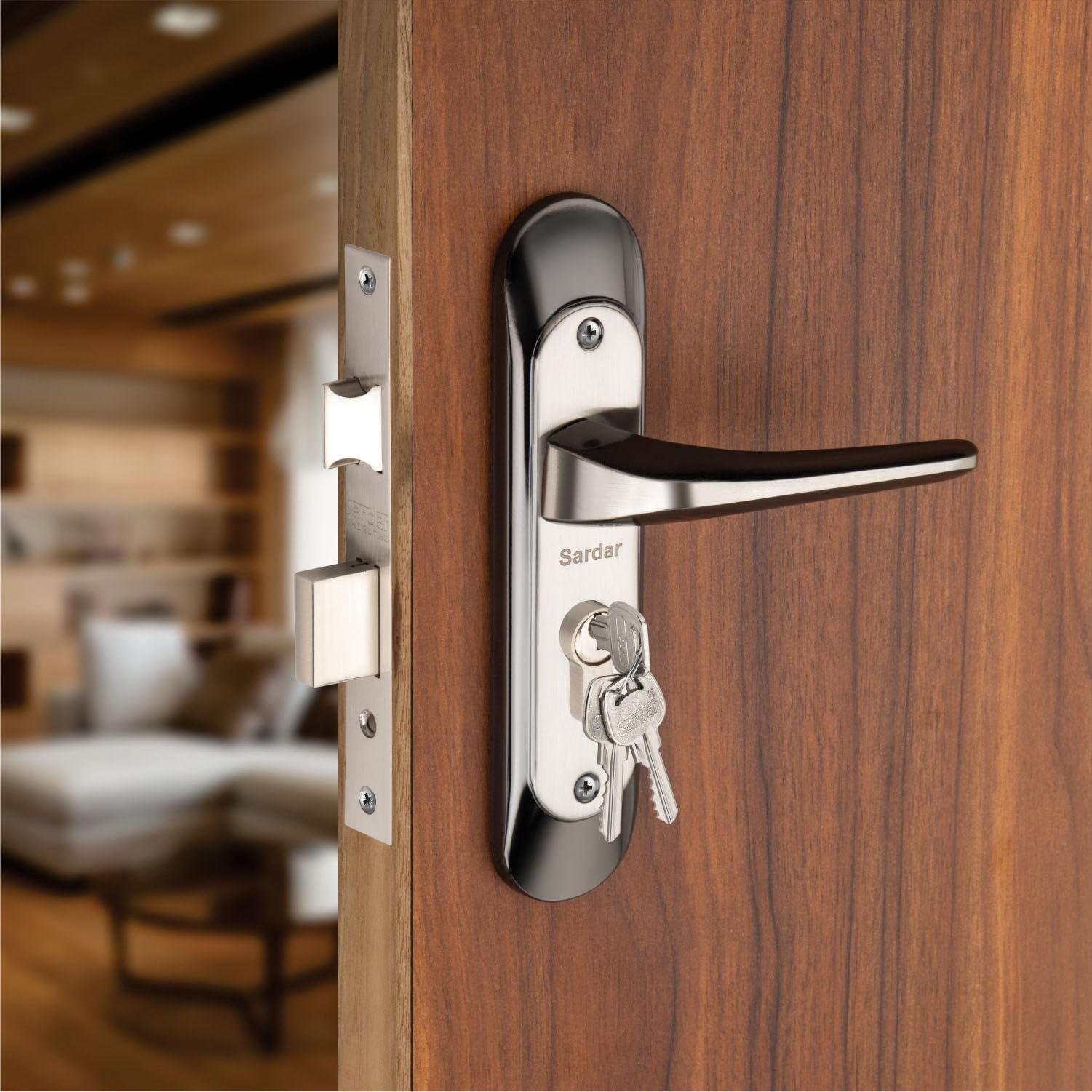 See full amazon price history chart for SARDAR GATO Iron Handle Set 8 Inch|2 Keys | 6 Lever Single Turn Lock Set| Handle Set for Door, Bathroom, Bedroom, Living Room| (Cylindrical Lock with Keys) SARDAR GATO Iron Handle Set 8 Inch|2 Keys | 6 Lever Single Turn Lock Set| Handle Set for Door, Bathroom, Bedroom, Living Room| (Cylindrical Lock with Keys) (B0D9LQ8LMZ) Amazon Price History, Amazon Price Tracker