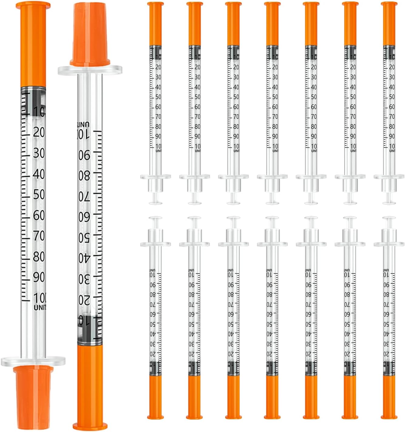 1ml 31G 5/16"(8mm) Individually Wrapped, Box of 100