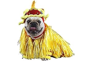 Adorable Chinese New Year Dragon Dog Costume for the Perfect Festive Celebration