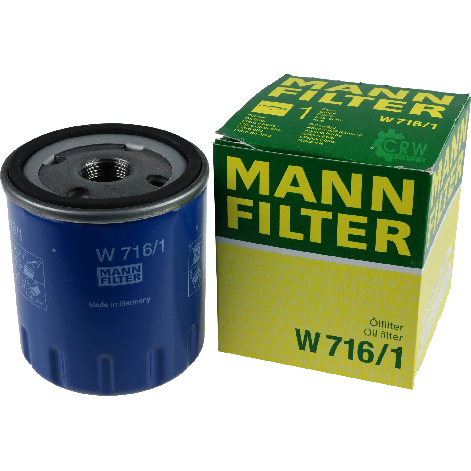 MANN-FILTER - Set di ispezione, filtro del carburante, filtro dell'olio, filtro dell'aria