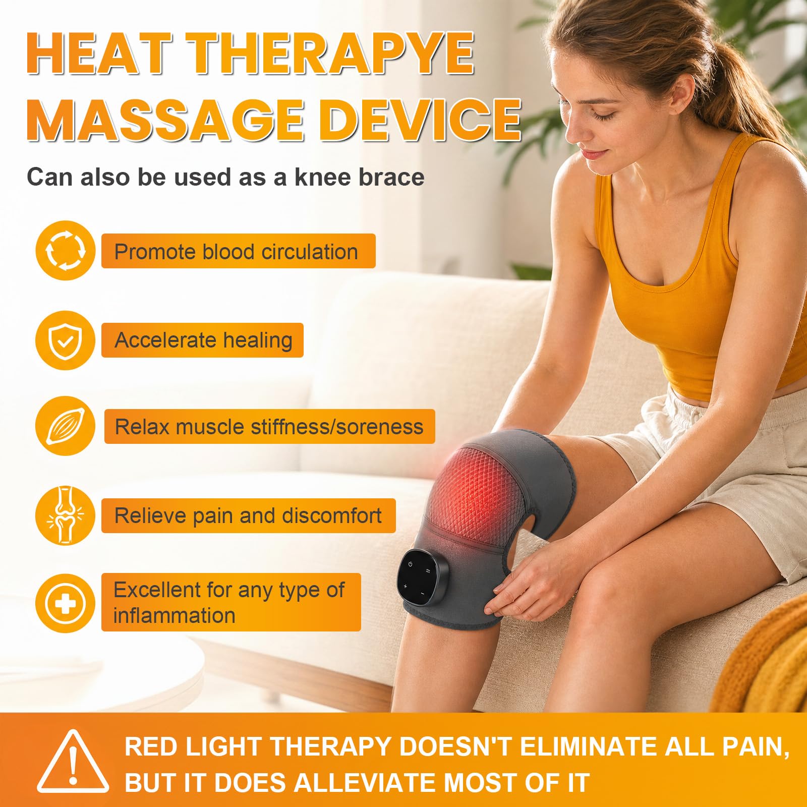 Schultermassagegerät, Mit 5 einstellbare Wärme & 3 Vibrationsmodi | Beheizte Schulterbandage Massagegerät Nacken Schulter Muttertagsgeschenk Vatertagsgeschenk für Zuhause Büro