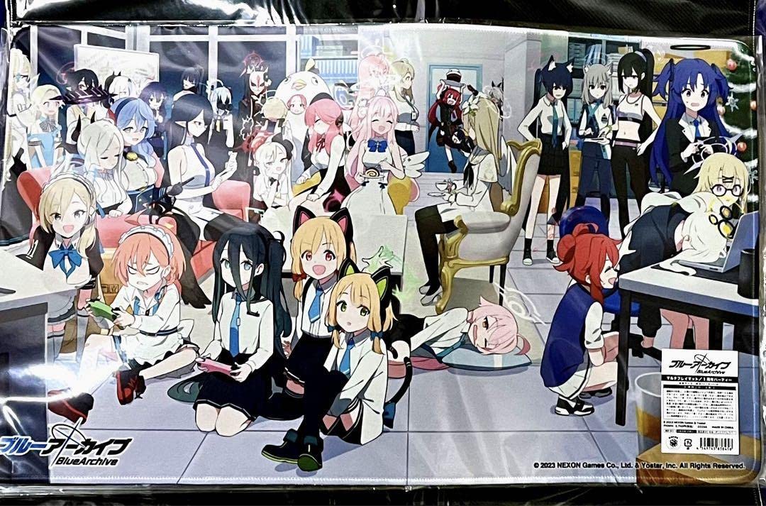 ブルーアーカイブ グローバル版 3周年記念 プレイマット ラバーマット ブルーアーカイブ グローバル版 3周年記念 プレイマット ラバー