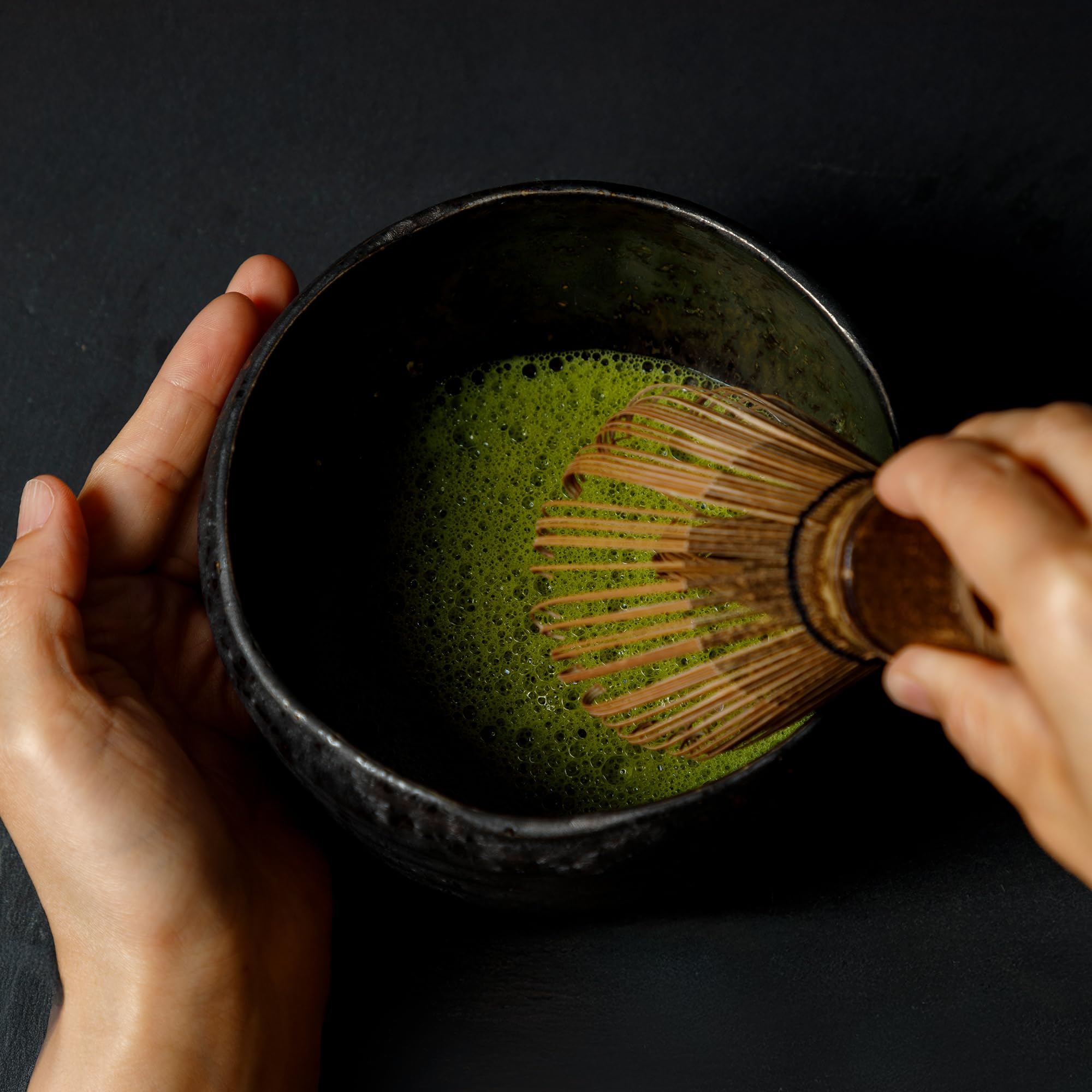 Asayu Japan Matcha Powder - Ceremonial Grade Green Tea Shizuoka Source Made in Japan Sticks - 10x2g — view 6