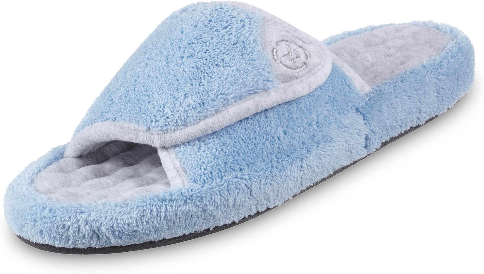 isotoner Women's Microterry Pillowstep Spa Slide