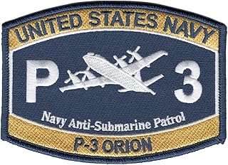 Aviation Rating P-3 Orion Navy Anti-Submarine Patrol Patch Rating