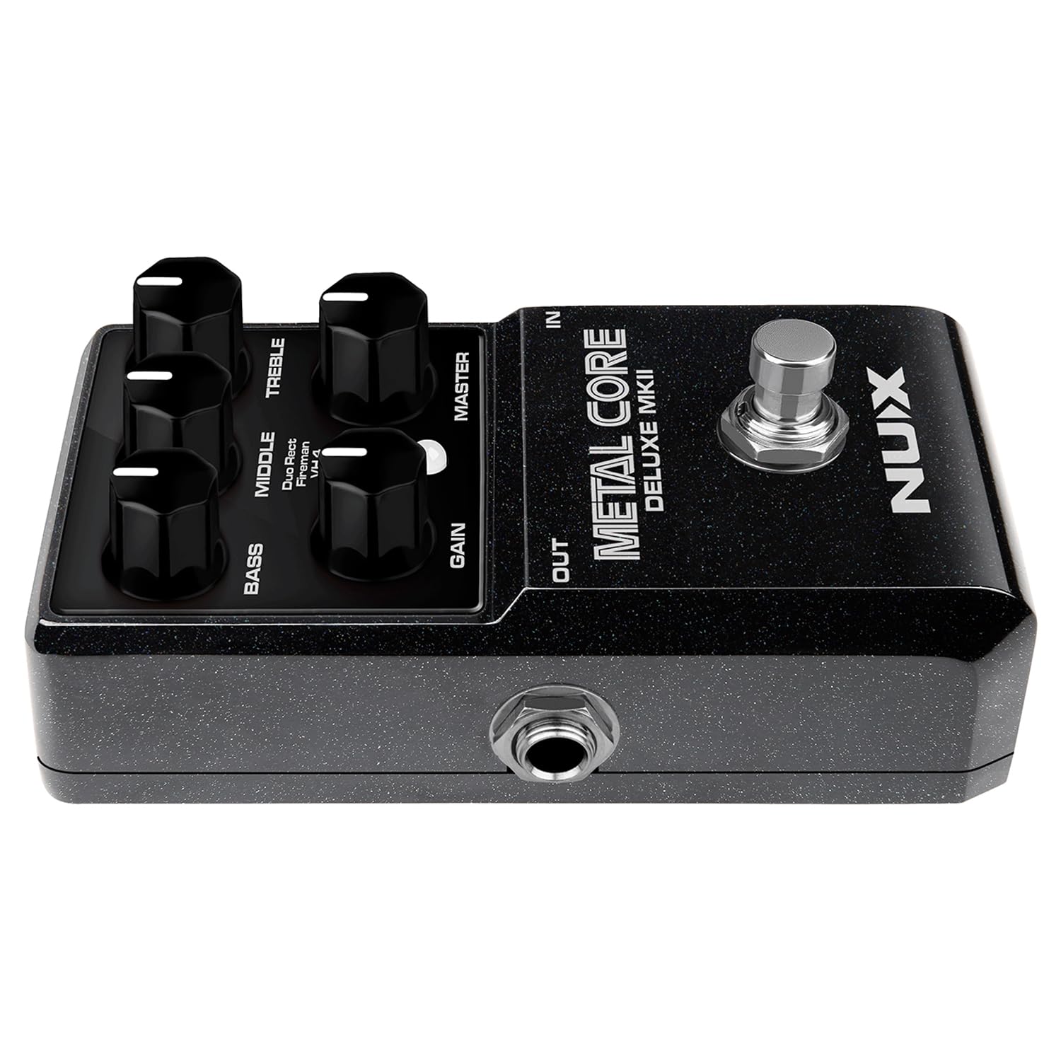 NU-X | Metal Core Deluxe mkII Pedale Con 3 Selezionabili Ad Alto Guadagno Valvole Amp Modelli