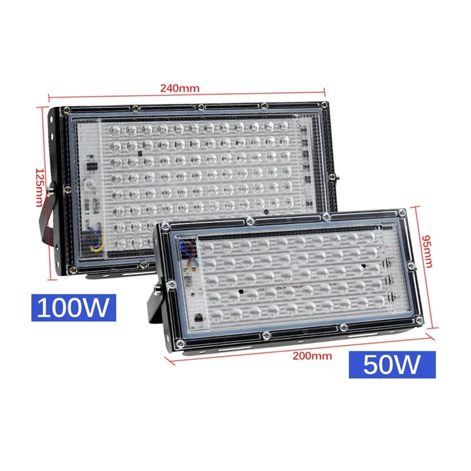 LED 100W 300W Czarne światło 395nm UV Ultrafioletowa lampa utwardzająca Fluorescencyjna detekcja Bezcieniowa klej Zielona lampa olejowa żywiczna(100W Type2)