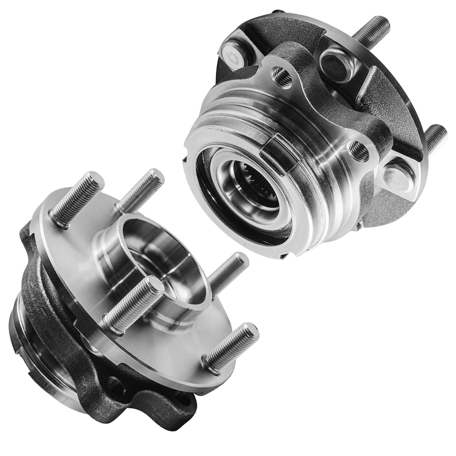 Amazon.com: AUTOSTEADY 2.5L Front Wheel Hub & Bearing for 07-13 Nissan ...