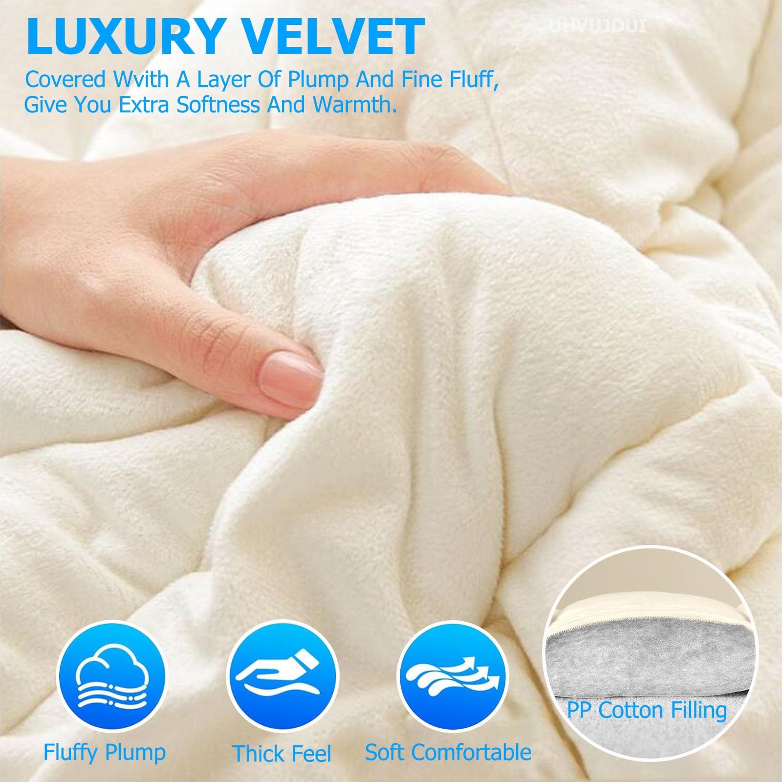 Copritestiera Letto Velluto Copri Testiera Letto Matrimoniale/Singolo/Una Piazza E Mezza Imbottita,Elasticizzato Morbido Tessuto Copertura Testiera Letto Universale(Brown,200cm)