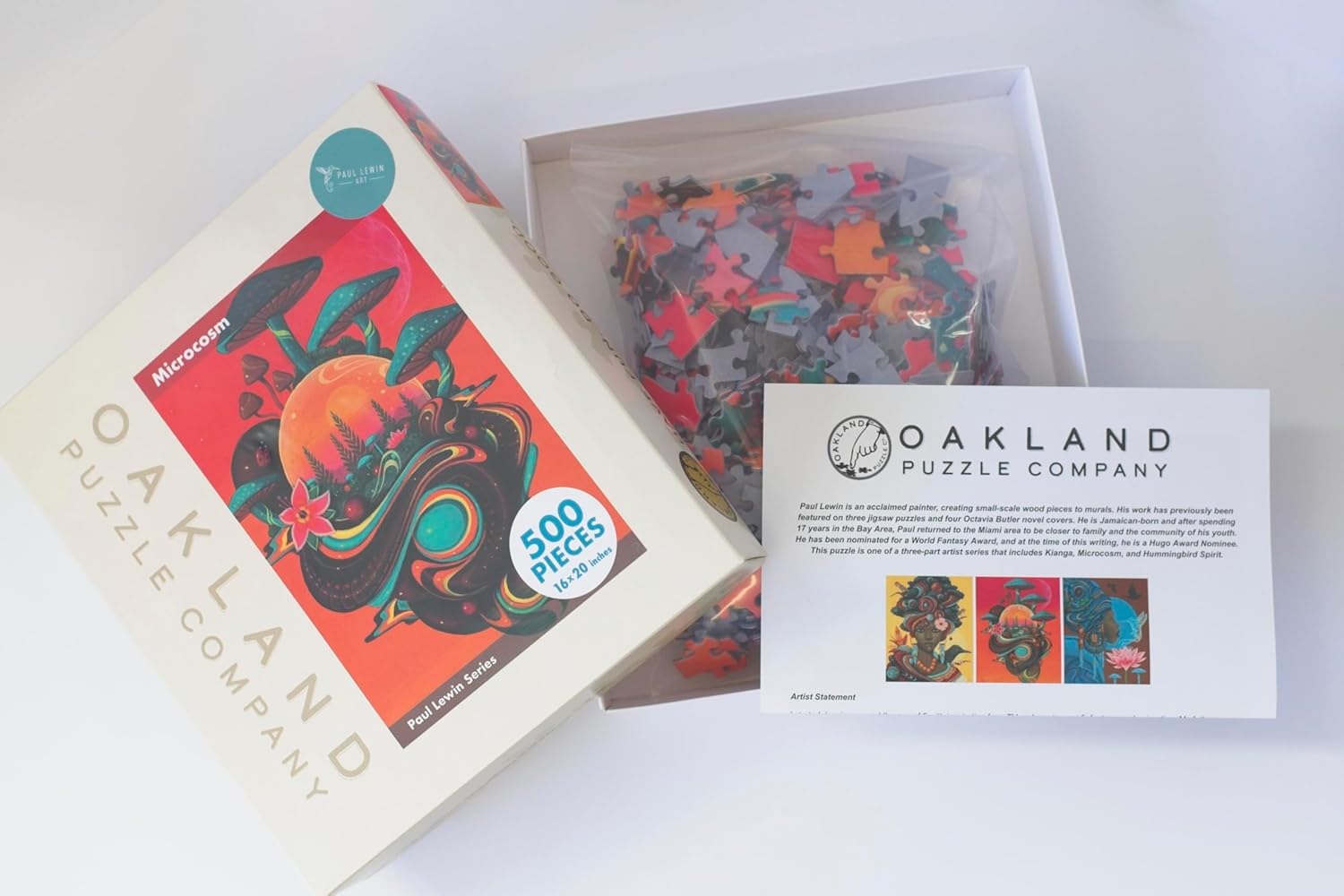 Paul Lewin Series-Microcosm 500-Piece Jigsaw Puzzle
