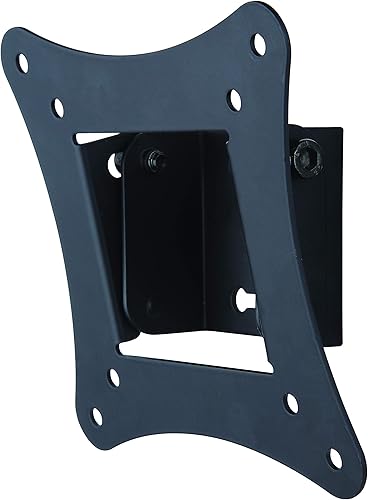 1211T - Soporte de pared inclinable para TV, se adapta a pantallas de hasta 32", televisores LED y monitores de computadora con VESA 75 y 100
