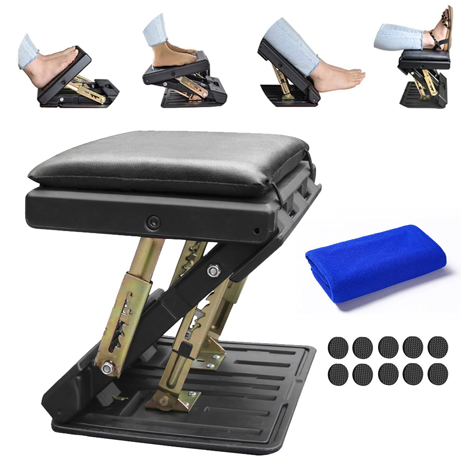 Buy BotaBay Ergonomic Footrest, Adjustable Footrest MaxLoad 180Lbs