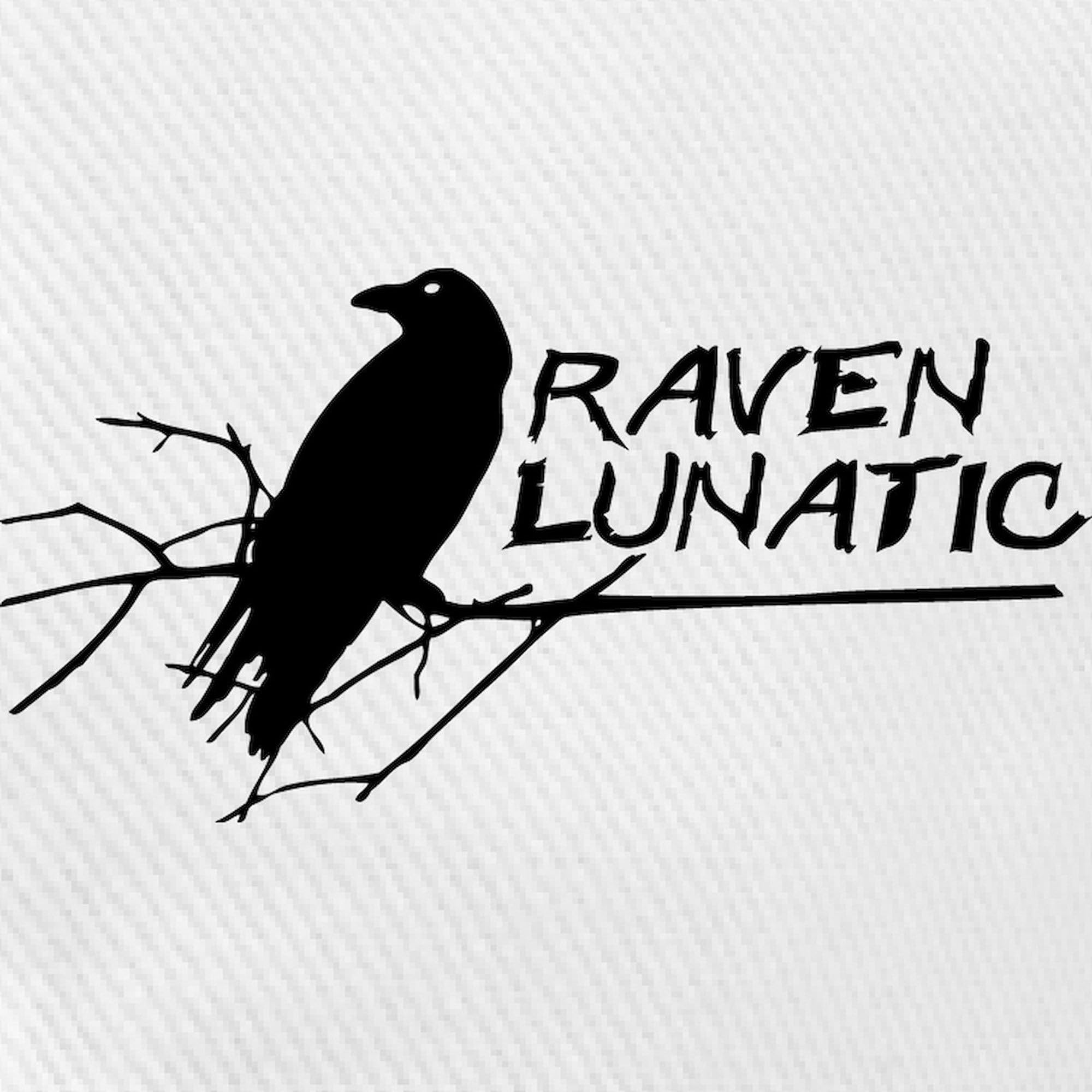 CafePress Raven Lunatic Halloween Unique Adjustable Baseball Hat White