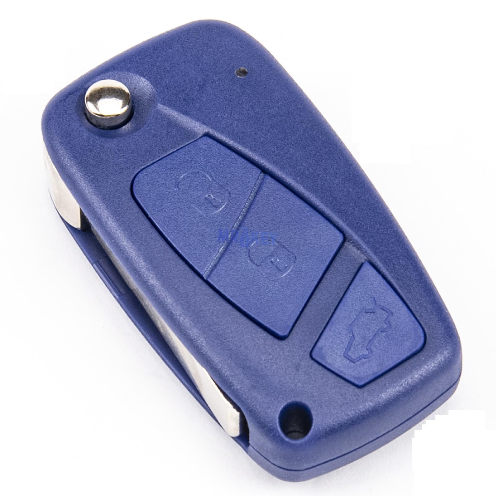 Fiat Panda Grande Punto Ducato Doblò Idea Stilo Cover Chiave Guscio Telecomando 3 Tasti Blu