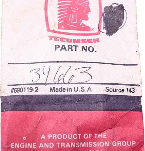 Miniatura 3 de Tecumseh 34663 Equipo de césped y jardín Control de velocidad del motor Muelle Pieza original del fabricante de equipos originales (OEM)