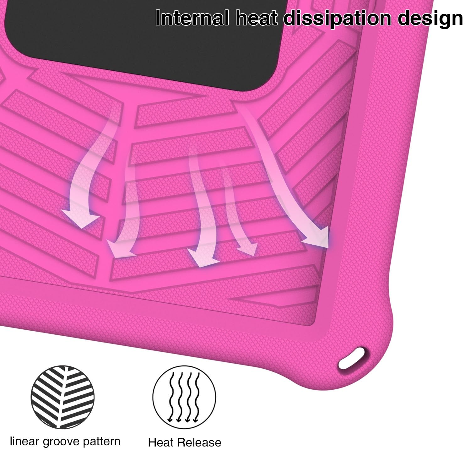 Housse de protection pour tablette Coque antichoc adaptée aux enfants compatible avec Samsung Galaxy Tab A7 10,4 pouces (2020) SM-T500/T505, support de poignée pivotant léger + bandoulière étui de pro