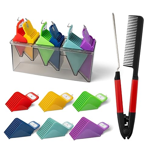 Miniatura 7 de 12 protectores de cortapelos compatibles con Andis Master, Oster Fast Feed, Andis AAC-1, GC, LCL, ML, PM-1, PM-2, PM-4, RCAC, RS-1, US-1, US-1,