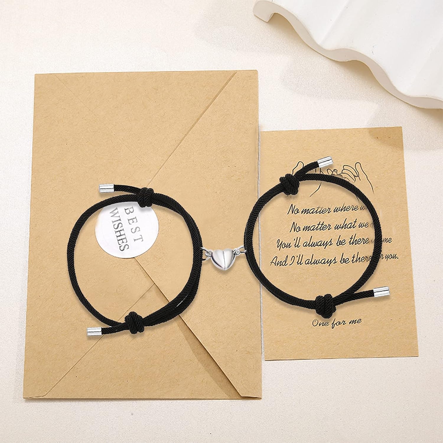 Bsoepnr Couple Magnetic Bracelets, Relationship Bracelet Couple Gifts for Boyfriend Girlfriend Men Women and Your Lover - Image 5