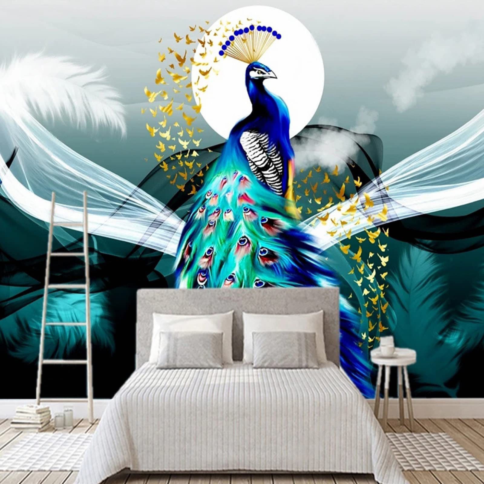 Prima > Middy- Regal Peacock - Prima Marketing Re-Design Decor Transfers 8.5"X11" 3/Sheets: A