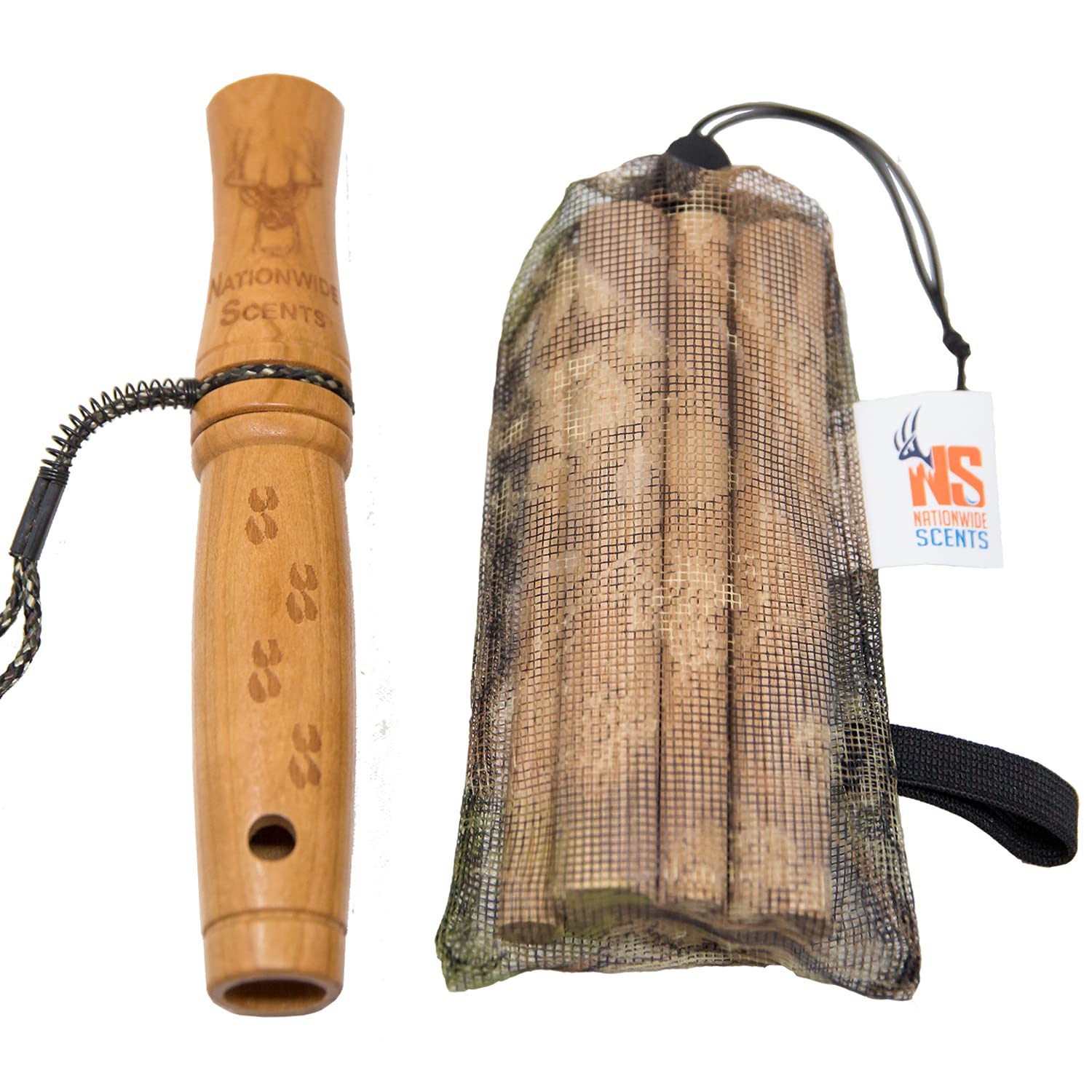 Nationwide Scents Grunt Call and Rattle Bag Combo
