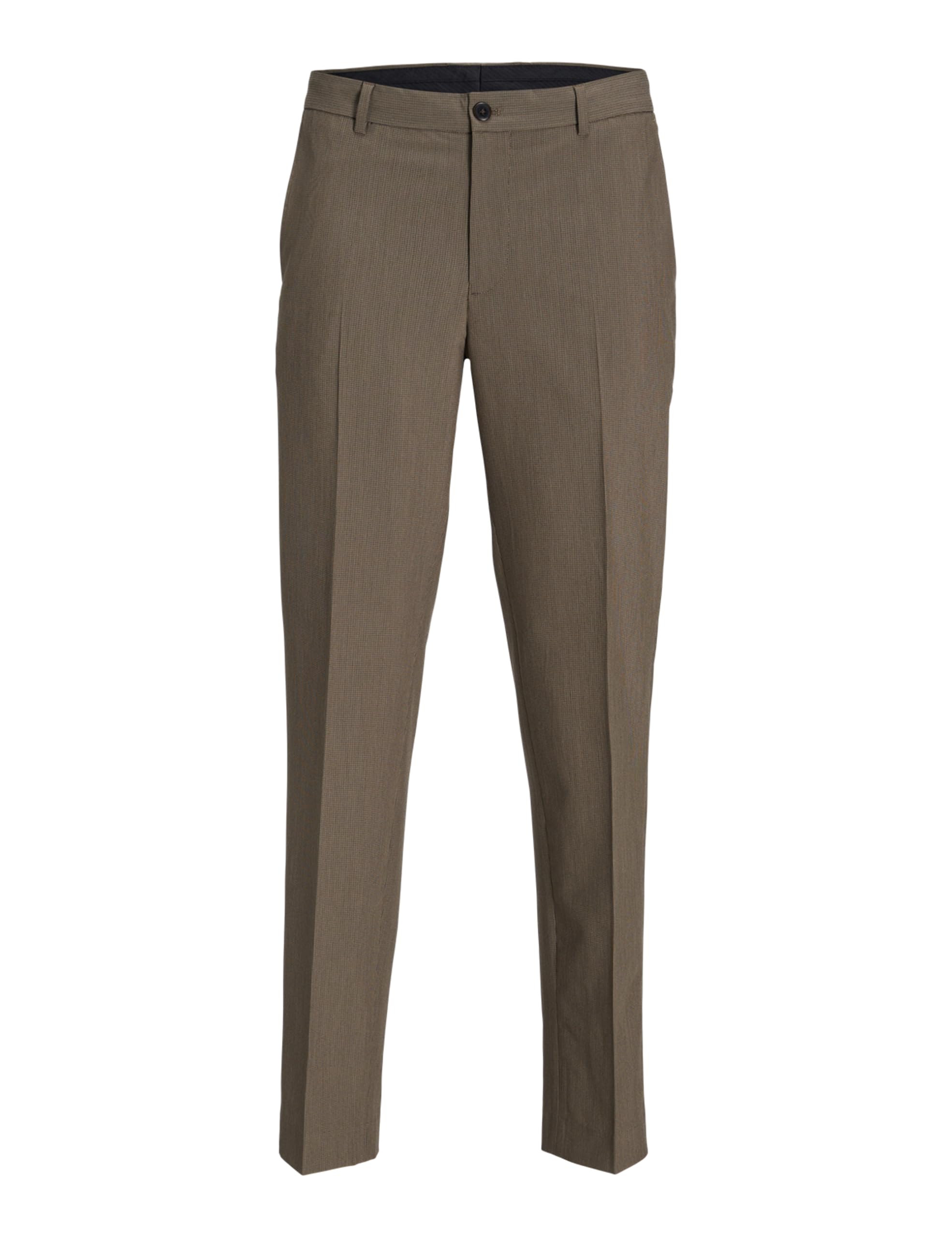 JACK&JONES Herren JPRBUSHWICK Harry Trouser Slim Anzughose, Greige/Checks:Slim FIT, 66