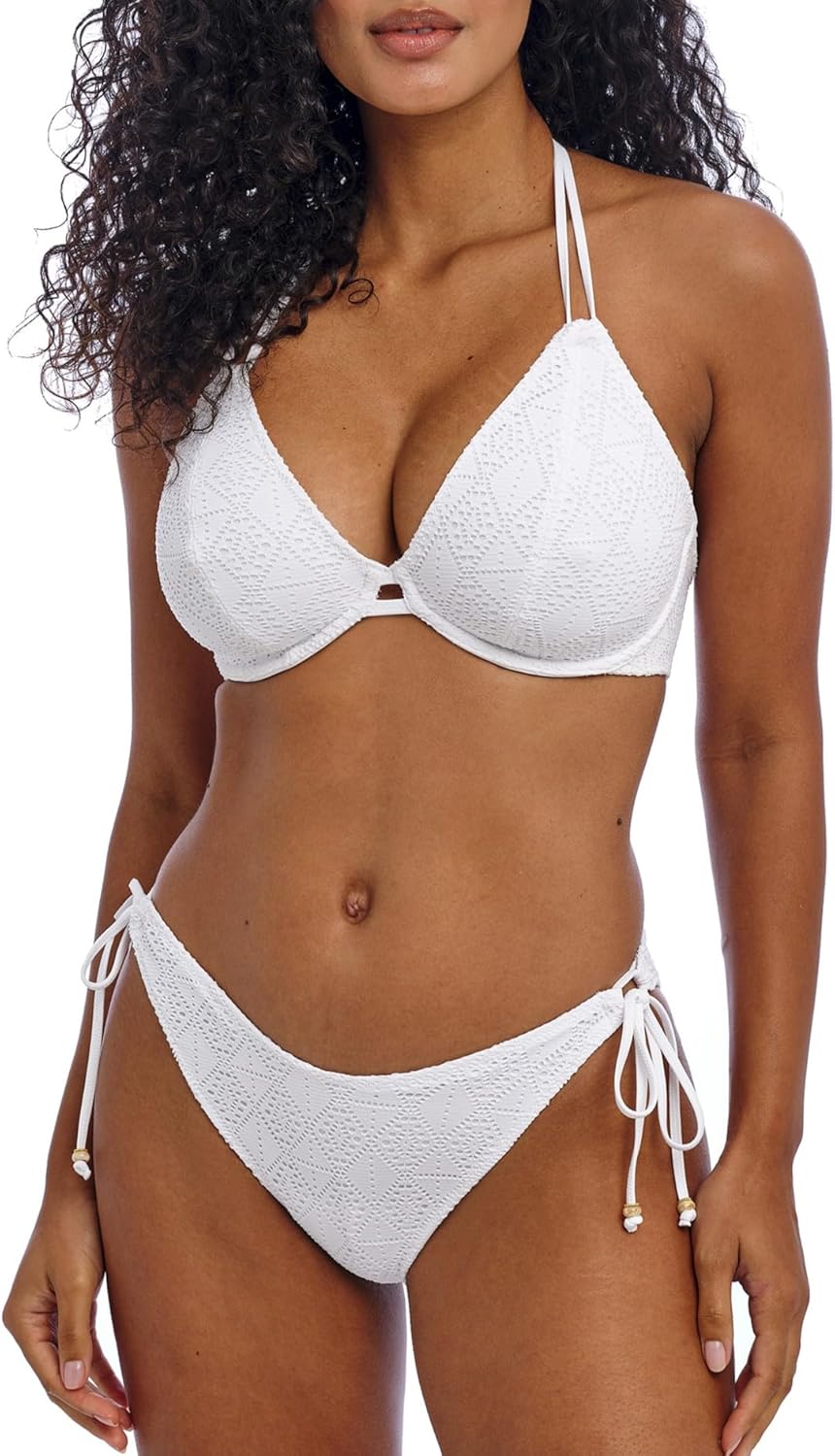 Womens Nomad Nights Underwire Halter Bikini Top