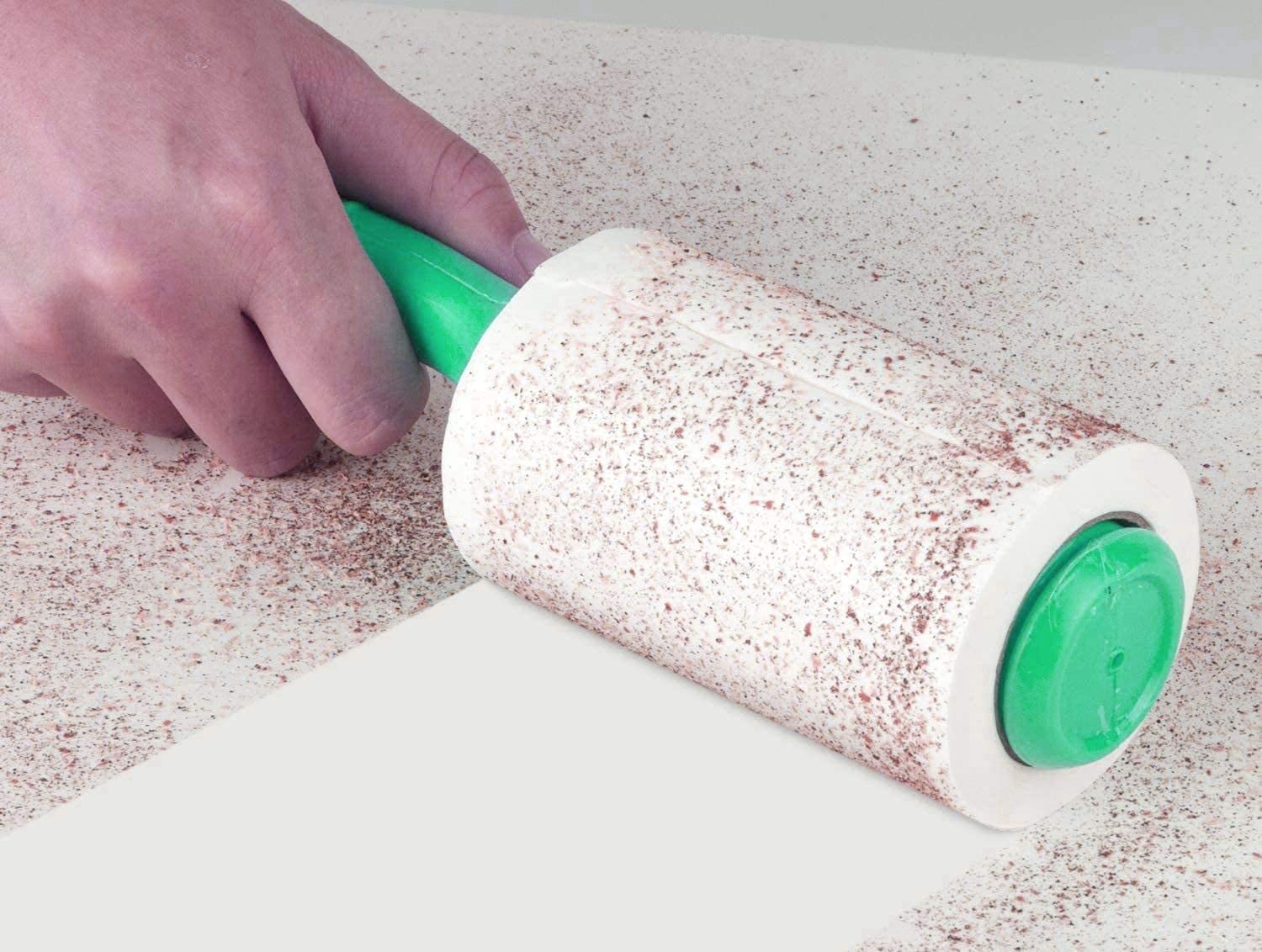DecorRack Fusselroller Set (180 Blatt) – Extra Starke Fusselrolle für Tierhaare & Kleidung – Tierhaarentferner gegen Hunde- & Katzenhaare – Lint Roller inkl. 2 Nachfüllrollen (3er Pack)