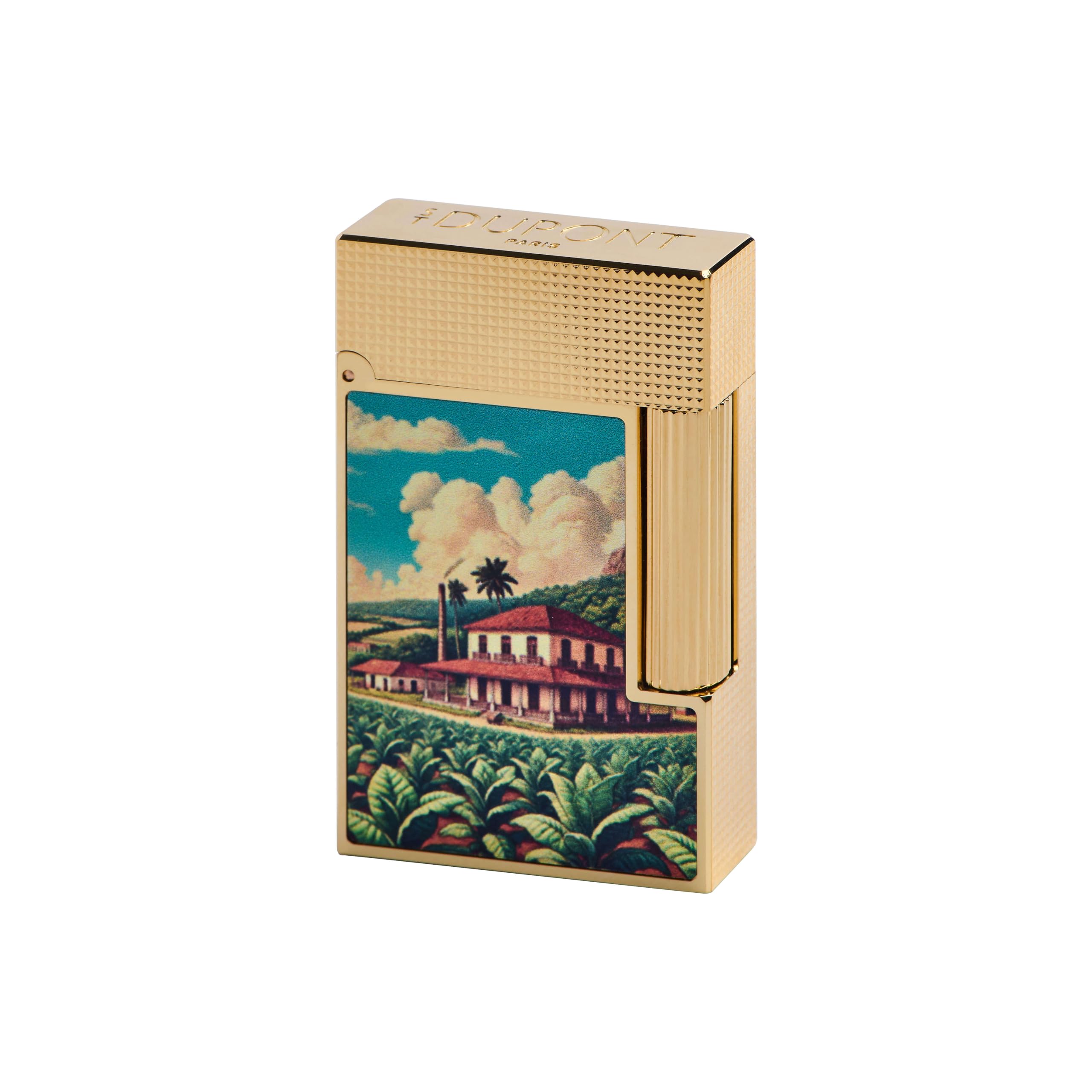 S T Dupont Ligne 2 Perfect Cling Havana Dreams Tobacco Estate Lighter C16655