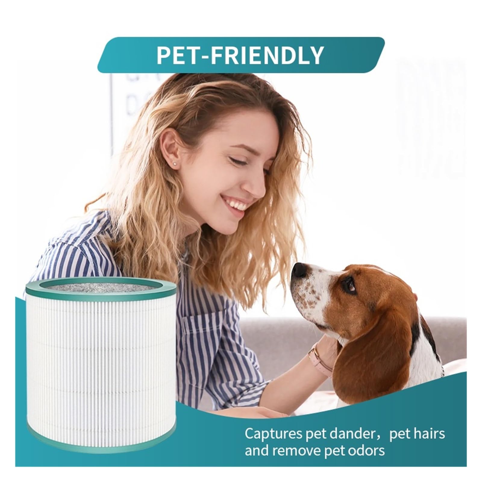 Compatible Con Dyson, TP01, TP02, TP03, AM11, BP01, Filtro HEPA De Repuesto, Filtro De Malla For Purificador De Aire.