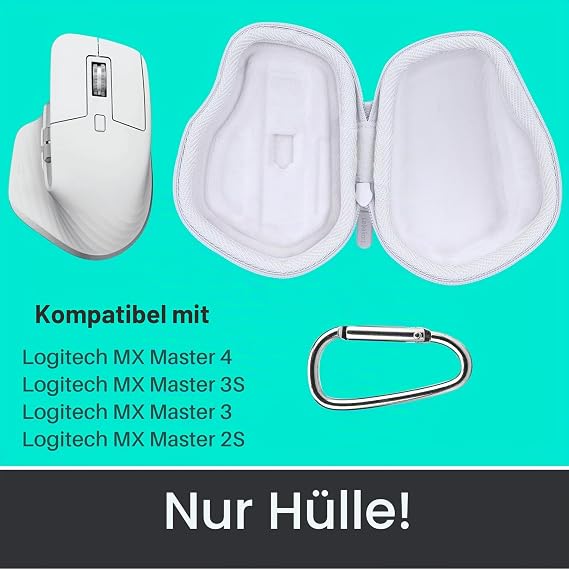 Lebakort Ergonomic Mouse Case for Logitech MX Master 4 / 3S / 3 / 2S