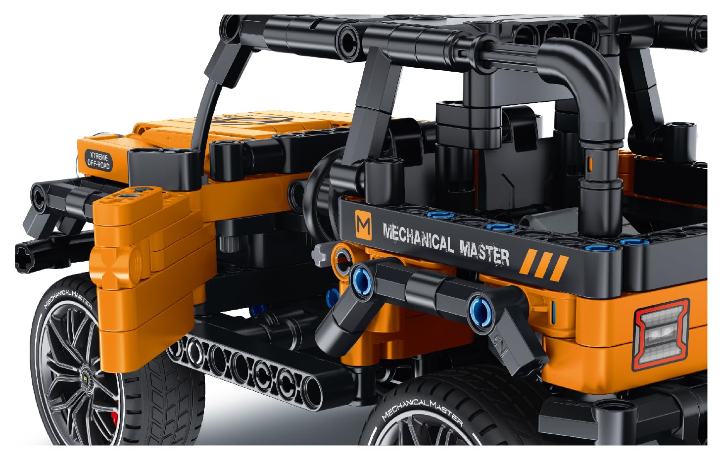 iM.Master 434-Piece Pull-Off Road Vehicle Orange, 2,400.6 cubic centimeters - Image 2