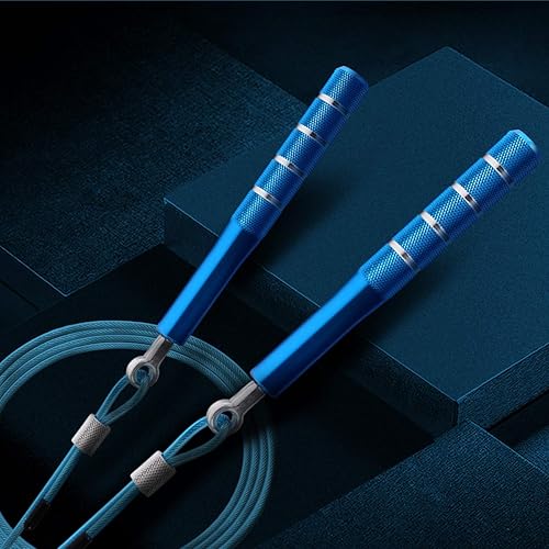 Miniatura 2 de Cuerda de saltar de velocidad para entrenamiento, ejercicio de fitness, cuerda de saltar ajustable para adultos, para hombres, mujeres, niños, niñas