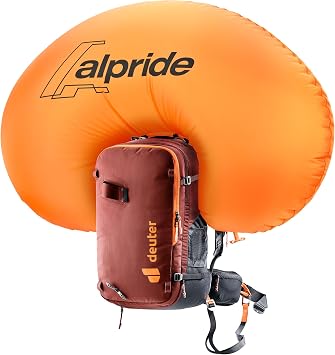Deuter Womens Alproof 30L SL Avalanche Backpack - Redwood-Black