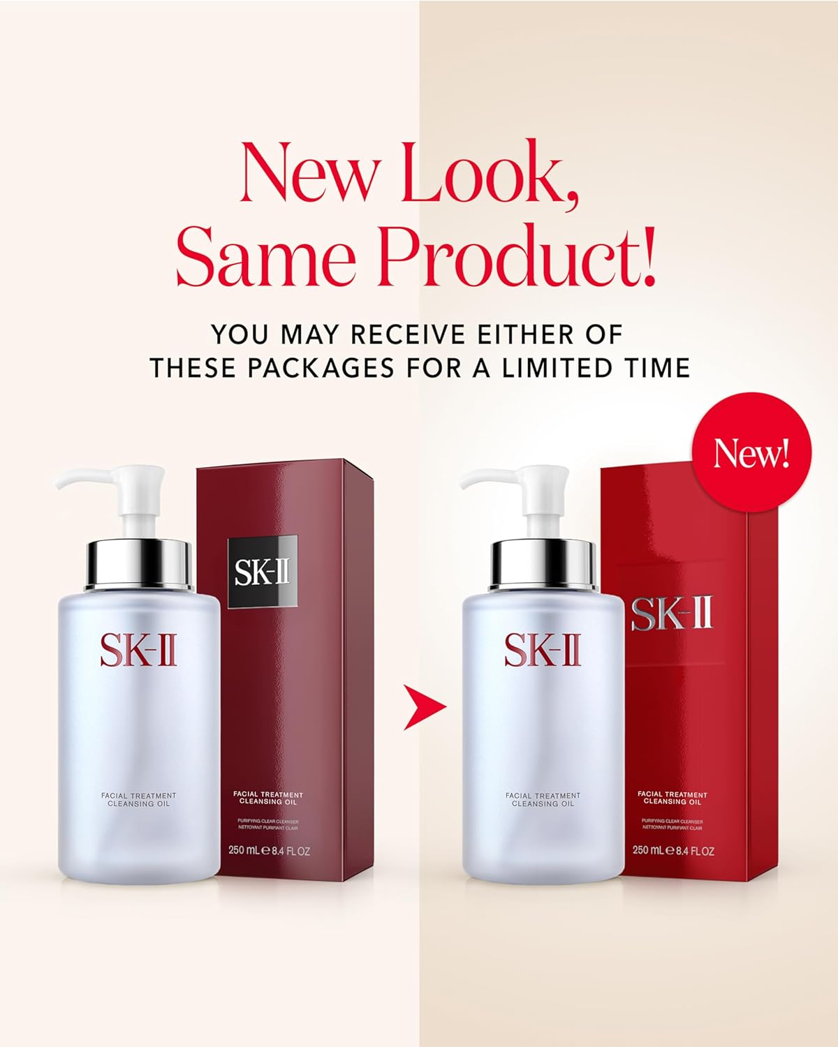 SK-II Facial Treatment Cleansing Oil - Gentle Makeup Remover Oil & Face Cleanser - Improves Texture, Dullness & Dryness for a Visibly Smoother Complexion (8.4 oz) - Image 6