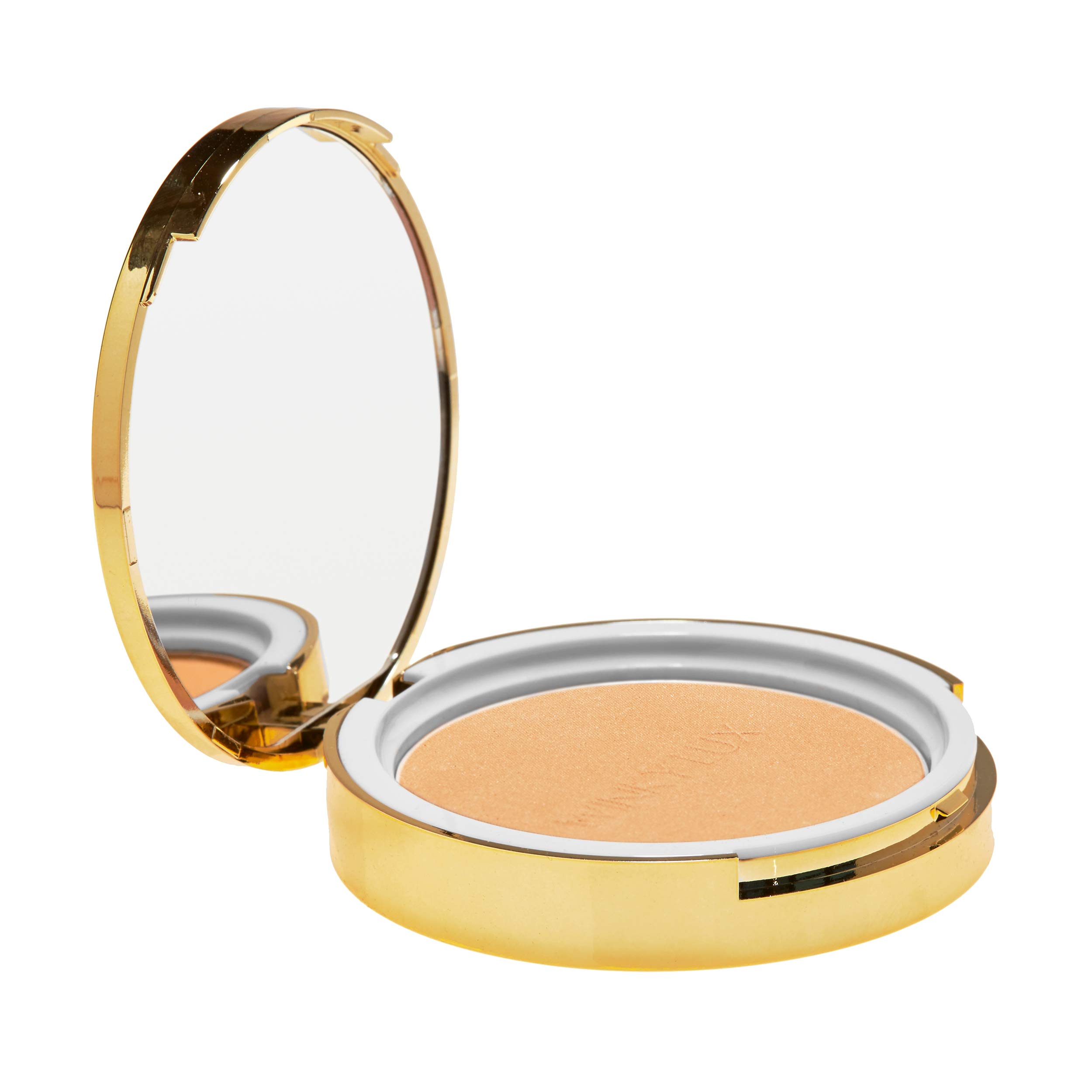 Winky Lux Diamond Complexion Powder, Pressed Matte Foundation With Crushed Diamonds for Flawless Airbrush Effect, Ultra-Light Formula Blurs Pores and Fine Lines for Anti-Aging Results