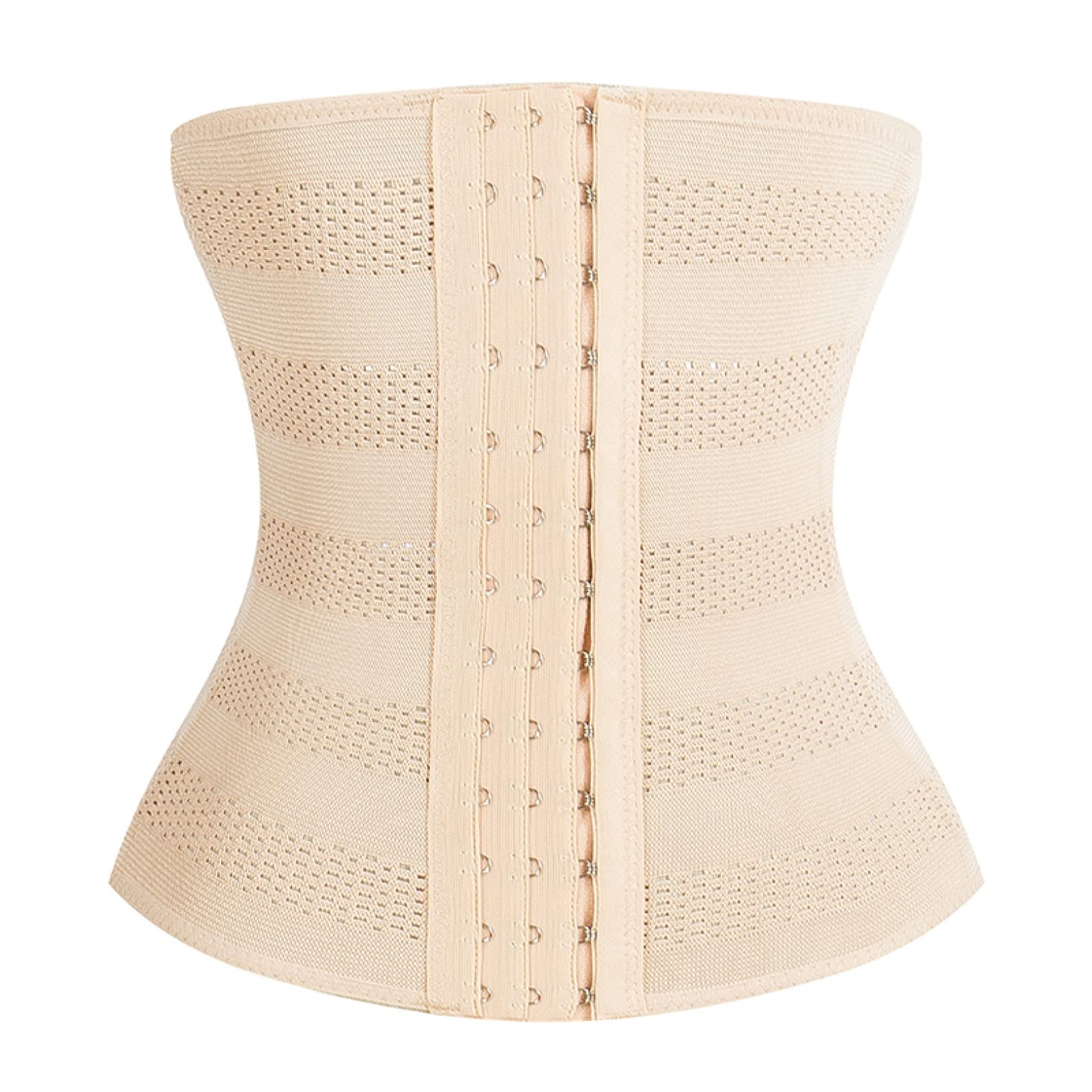 Faja posparto para Mujer, Faja Adelgazante, corsé, Bustiers y corsé, Moldeador de Cintura de Talla Grande (S007 Negro M)