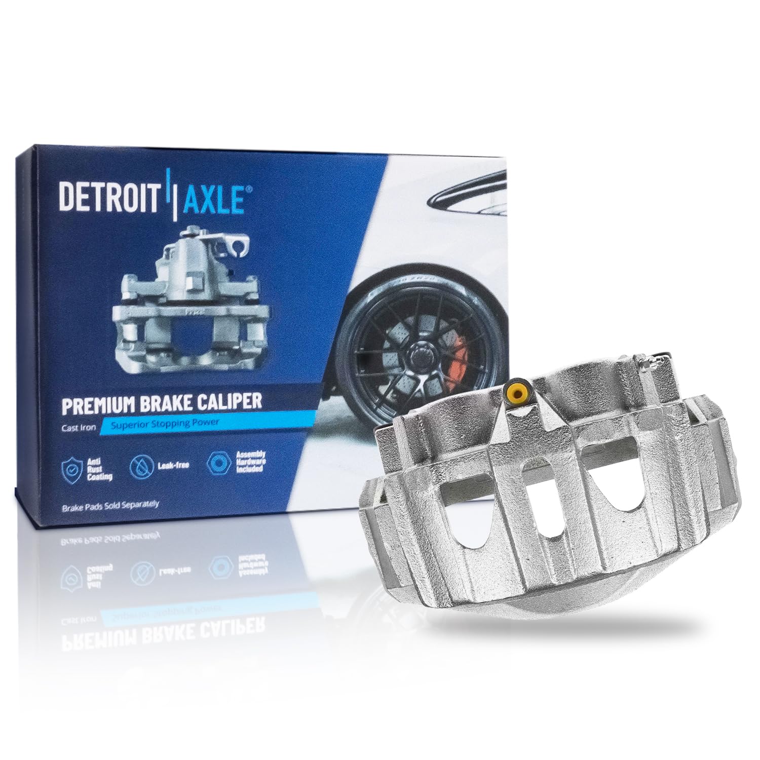 Detroit Axle - Rear Right Brake Caliper for Ford 2008-2019 2021-2025