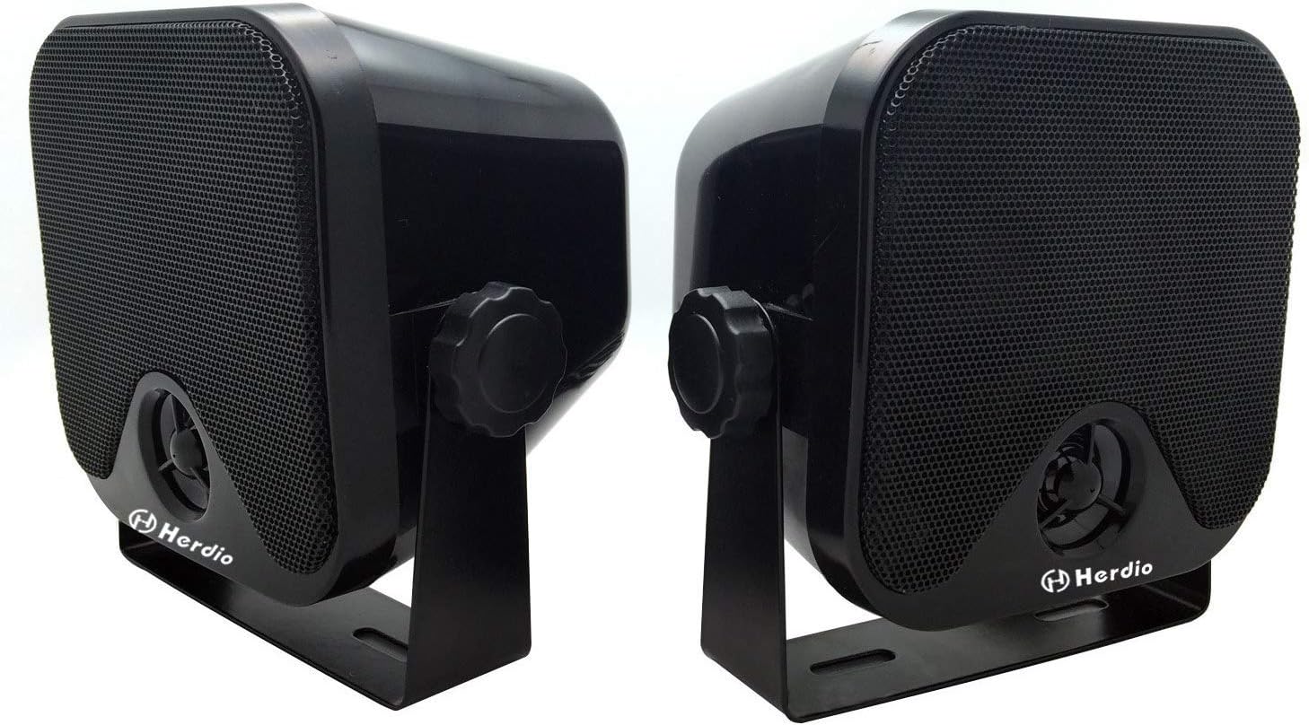 Herdio HS-61B 100 Watt Outdoor Speaker (Black)