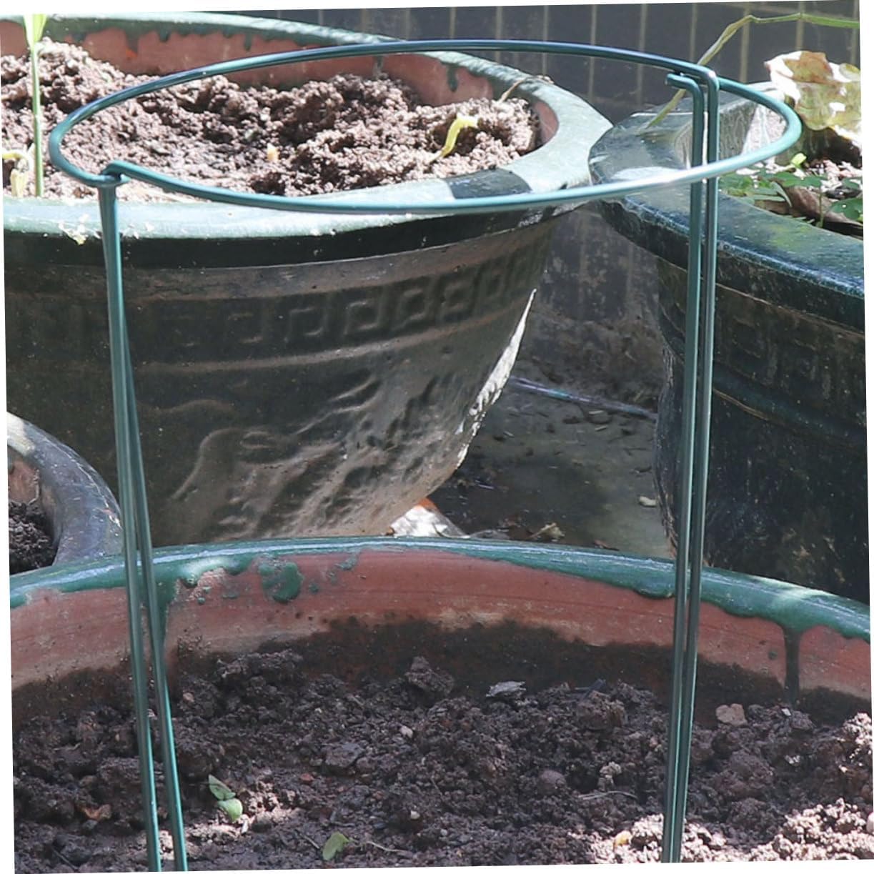 8Pcs DIY Semicircle Plant Support Frames for Potted Flowers Durable for Use for Bushy Plants and Vines